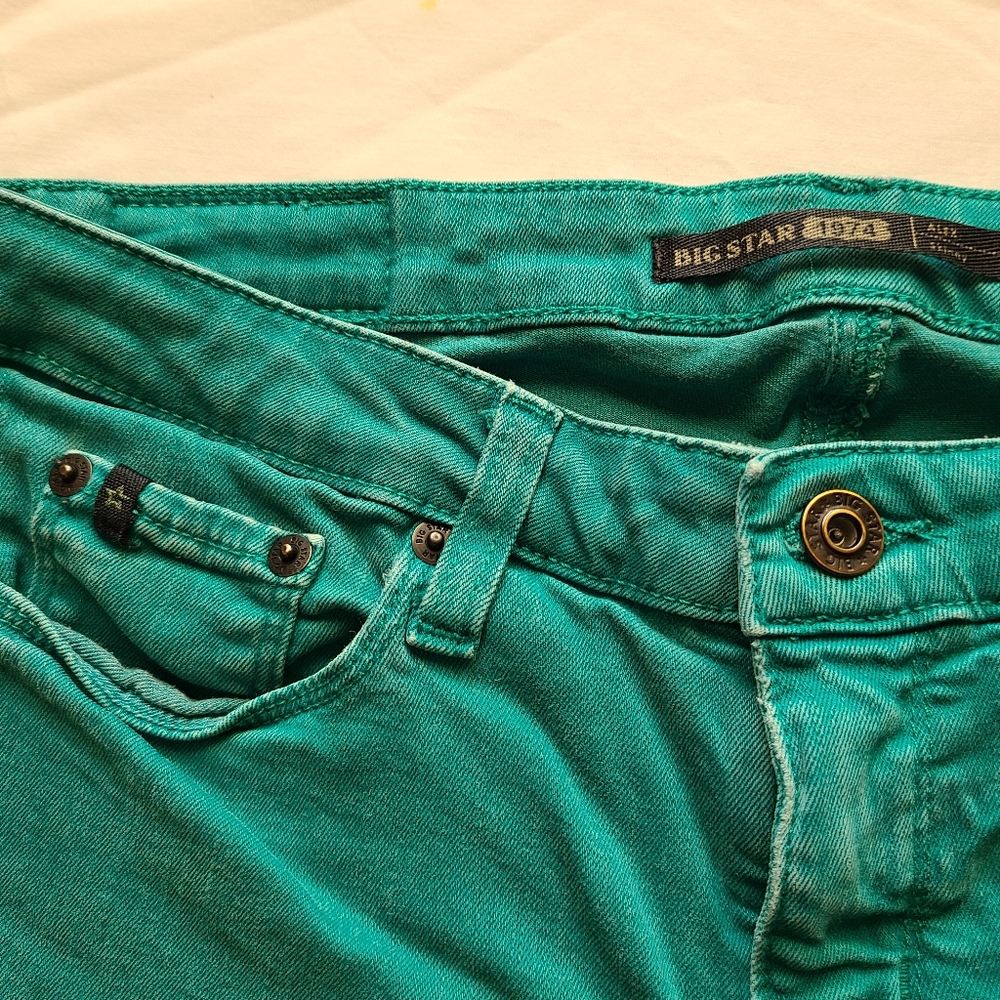 Teal Big Star Jeans Size 28